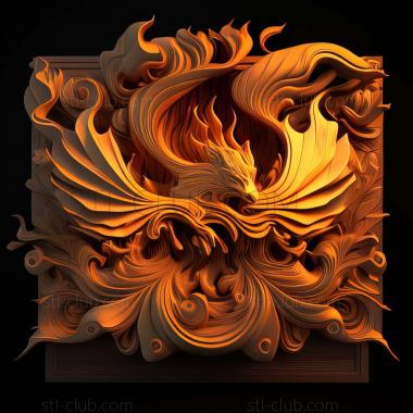 3D model flaming (STL)